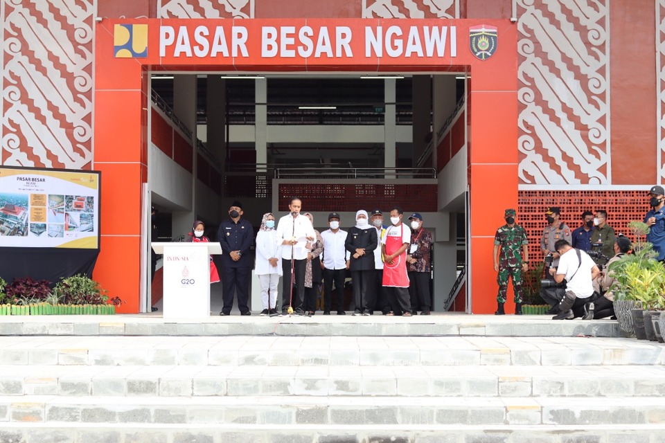 Pasar Besar Ngawi Jadi Pengungkit Pertumbuhan Ekonomi