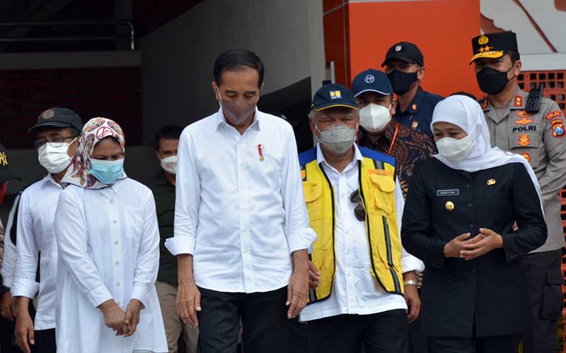 Presiden Joko Widodo Resmikan Pasar Besar Ngawi